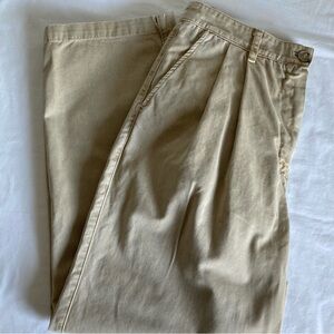 VELVET by Jenny Graham Temescal Pleated Chino Pant Size 8